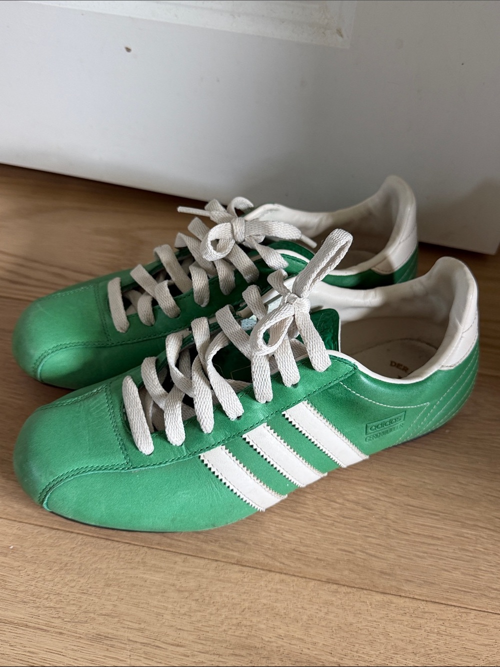 Vintage Adidas Gerd Muller US6 Green